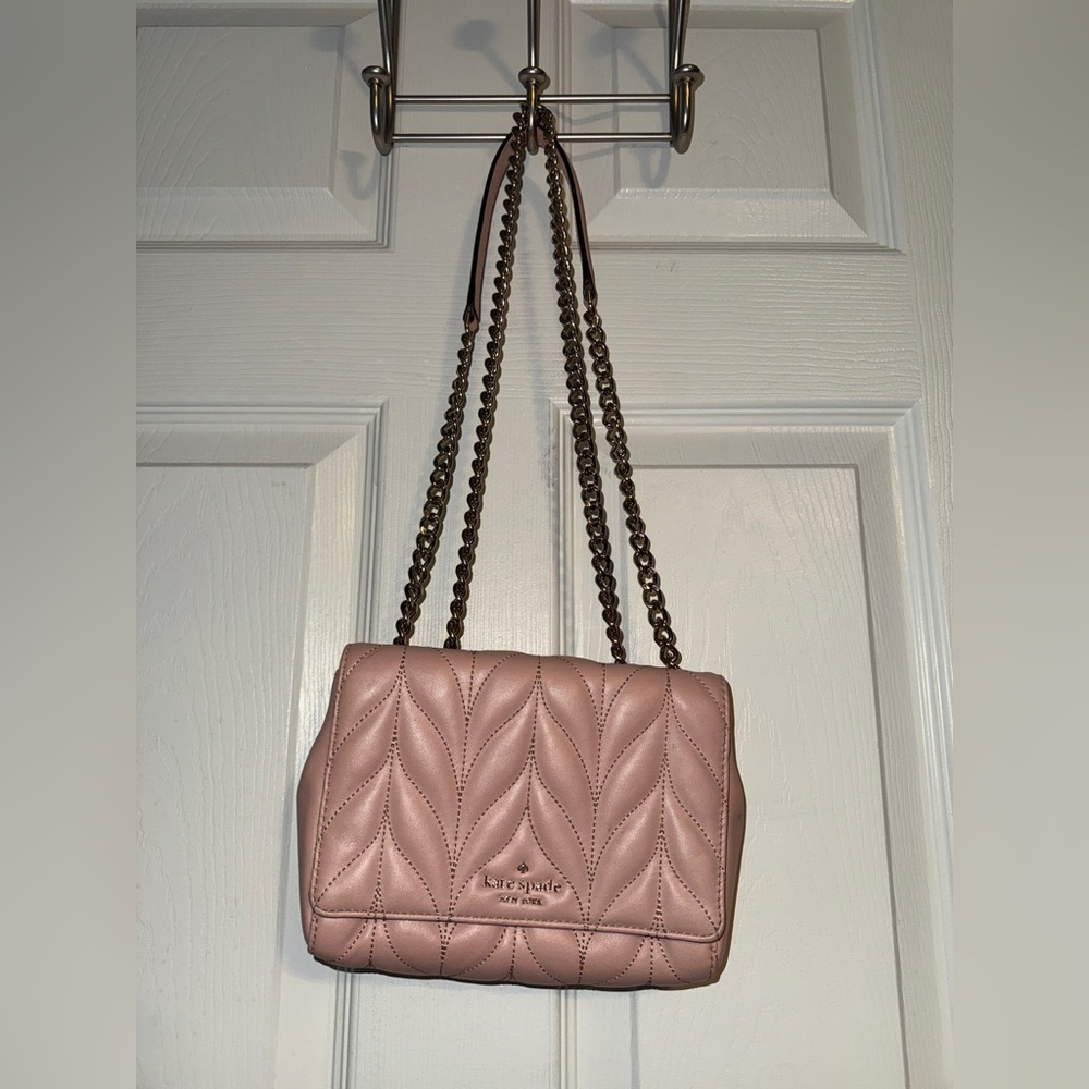 Pink Kate Spade crossbody bag - gently used